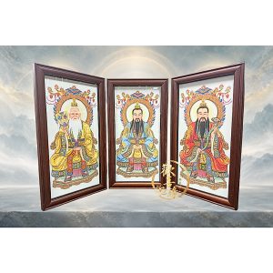 【樹林歡喜緣佛具】三清圖｜三清道祖・道教神明圖｜宮廟道壇・神桌供奉掛畫｜佛像・神尊・衣帽｜後貼樹林實體工廠｜樹林實體店