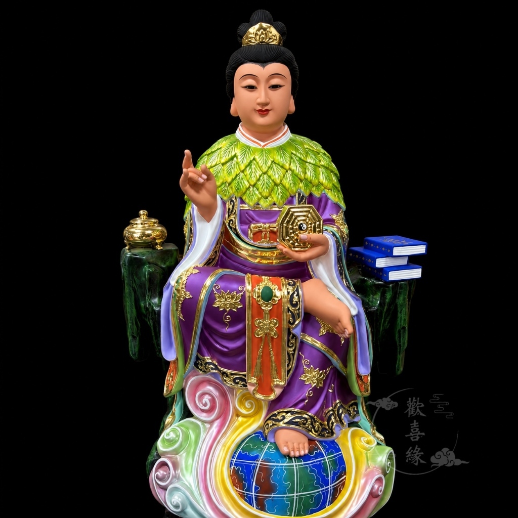 【歡喜緣佛具】地母娘娘 地母至尊 虛空地母 佛 佛像 神像 神尊訂製 客製化神像:圖片 2