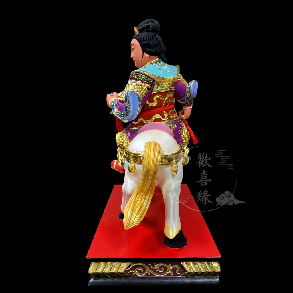【歡喜緣佛具】樊梨花元帥 樊將軍 樊元帥 (客製化商品 請先私訊聊聊) 神像 安金 神尊 客製化神像 樹林實體店:圖片 3