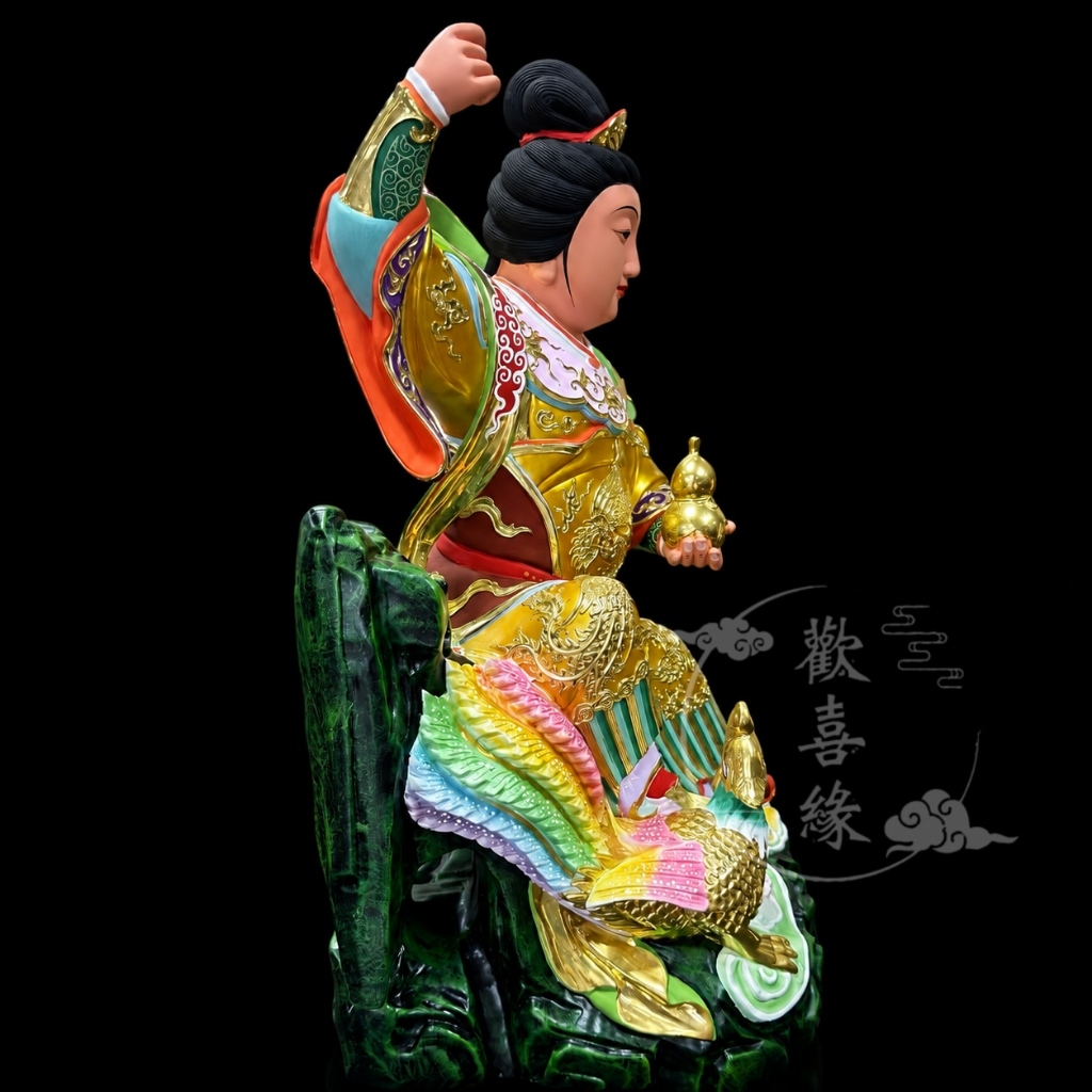 【歡喜緣佛具】九天玄女 九天娘娘 九天媽 (客製化商品 請先私訊聊聊) 神像 安金 神尊 客製化神像 樹林實體店:圖片 5