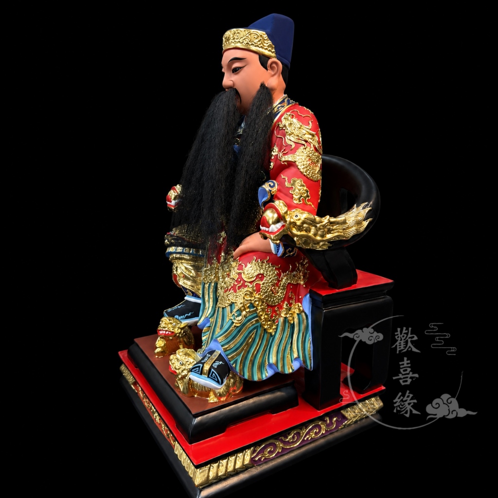【歡喜緣佛具】朱府千歲 朱王爺 五府千歲 (客製化商品 請先私訊聊聊) 神像 安金 客製化神像 佛 佛像 樹林實體店:圖片 3