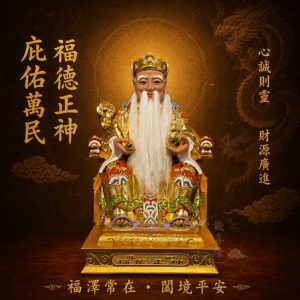 【歡喜緣佛具】福德正神 土地公 安金土地公 神像 訂製神像 客製化神像