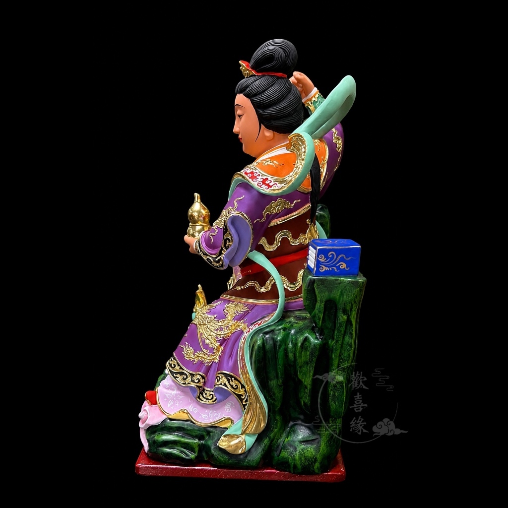 【歡喜緣佛具】九天玄女 九天母娘 九天娘娘 九天玄姆 神像 神像訂製 客製化神像:圖片 3