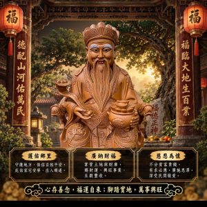 【歡喜緣佛具】如意元寶福德正神  (客製化商品 請先私訊聊聊) 神像 神尊 安金 客製化神像 佛像 佛 樹林實體店