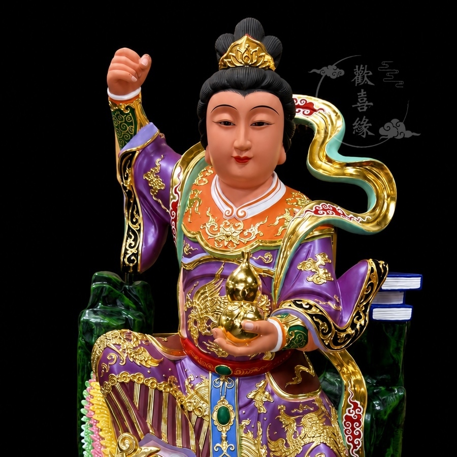 【歡喜緣佛具】九天玄女 九天母娘 九天娘娘 九天玄姆 神像 神像訂製 客製化神像:圖片 2