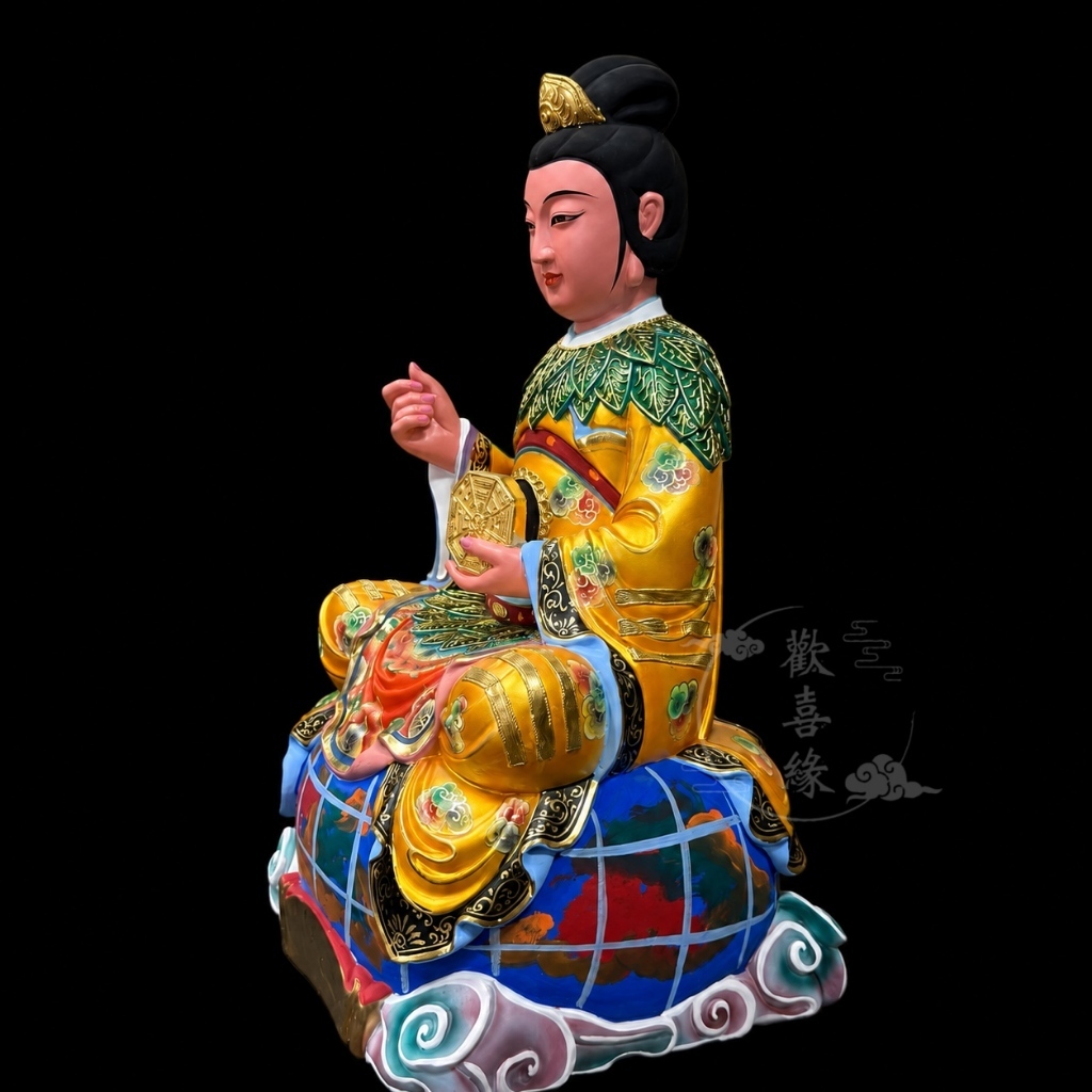【歡喜緣佛具】地母至尊 虛空地母 地母娘娘 佛 佛像 神像 神尊訂製 客製化神像 神尊:圖片 3