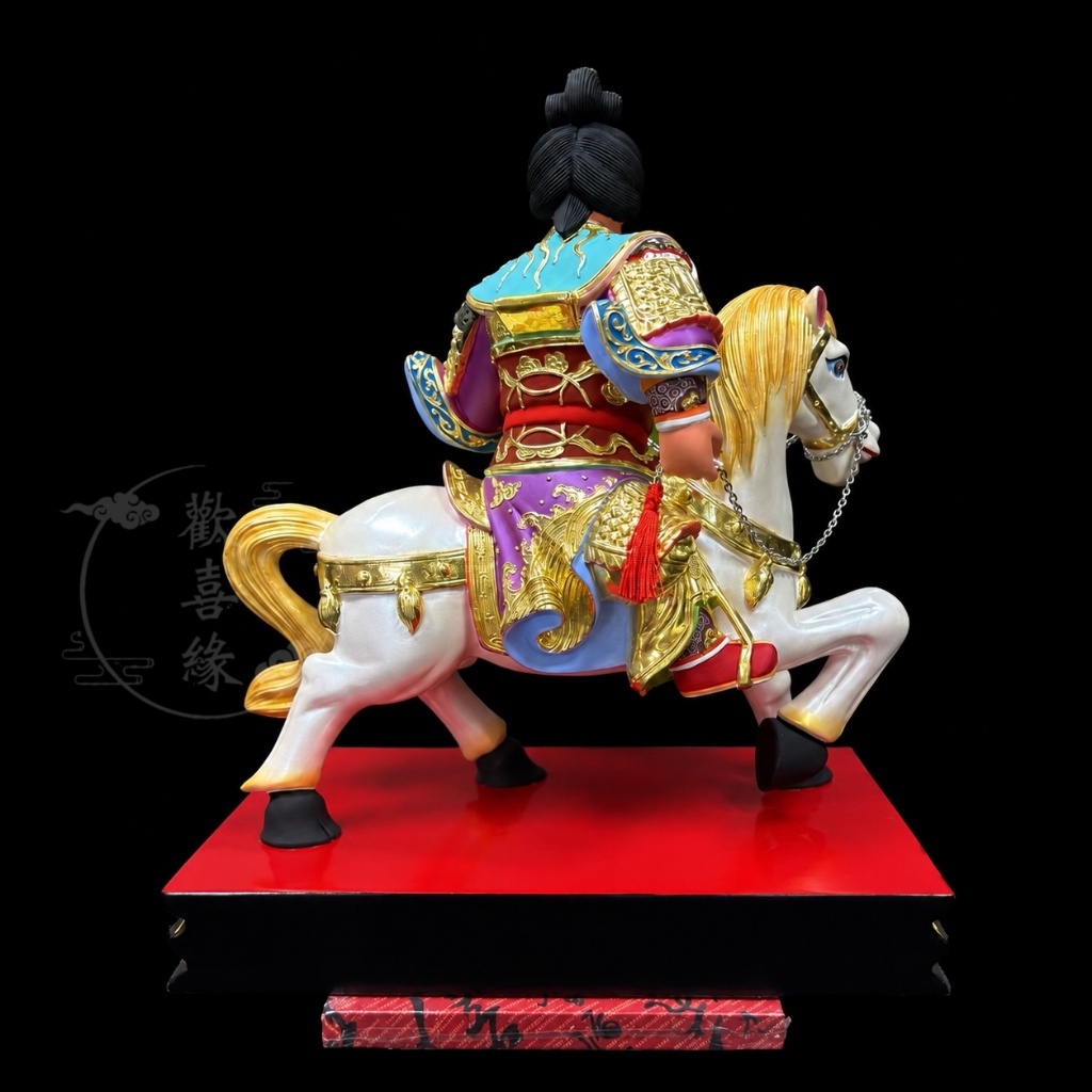 【歡喜緣佛具】樊梨花元帥 樊將軍 樊元帥 (客製化商品 請先私訊聊聊) 神像 安金 神尊 客製化神像 樹林實體店:圖片 4