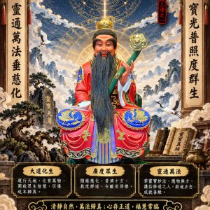 【歡喜緣佛具】 三清道祖 靈寶天尊 (客製化商品 請先私訊聊聊) 神像 神尊 安金 客製化神像 佛像 佛 樹林實體店