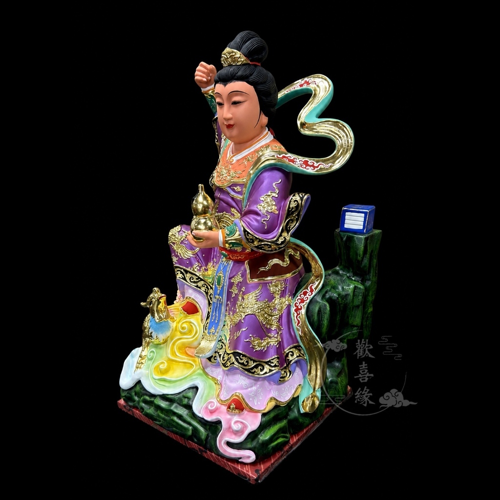 【歡喜緣佛具】九天玄女 九天母娘 九天娘娘 九天玄姆 神像 神像訂製 客製化神像:圖片 4