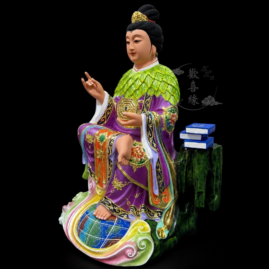 【歡喜緣佛具】地母娘娘 地母至尊 虛空地母 佛 佛像 神像 神尊訂製 客製化神像:圖片 3