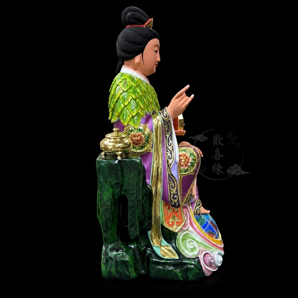 【歡喜緣佛具】地母娘娘 地母至尊 虛空地母 佛 佛像 神像 神尊訂製 客製化神像:圖片 6