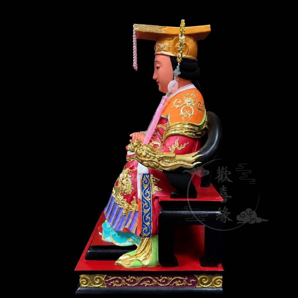 【歡喜緣佛具】媽祖娘娘 天上聖母 媽祖 媽祖婆 (客製化商品 請先私訊聊聊) 神像 神尊 安金 客製化神像 樹林實體店:圖片 4