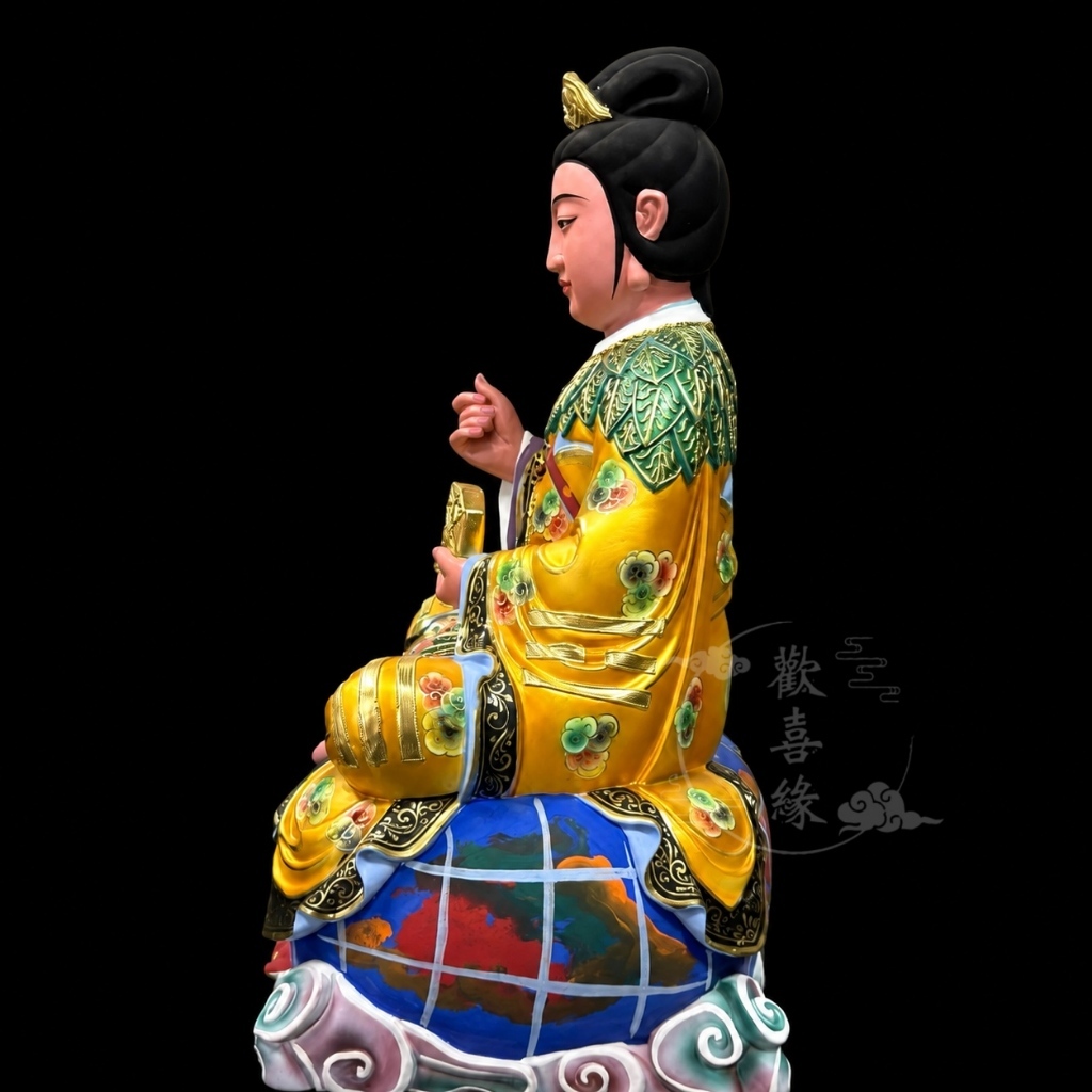 【歡喜緣佛具】地母至尊 虛空地母 地母娘娘 佛 佛像 神像 神尊訂製 客製化神像 神尊:圖片 4