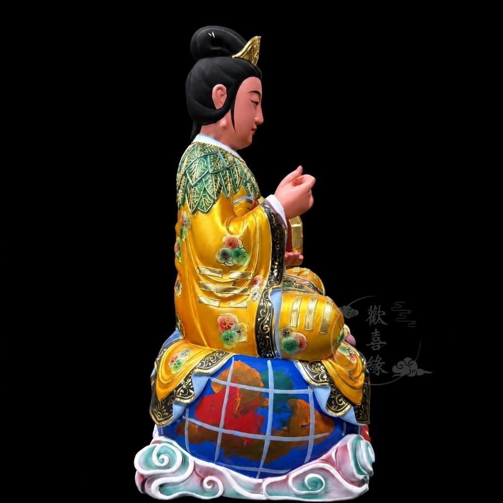 【歡喜緣佛具】地母至尊 虛空地母 地母娘娘 佛 佛像 神像 神尊訂製 客製化神像 神尊:圖片 6