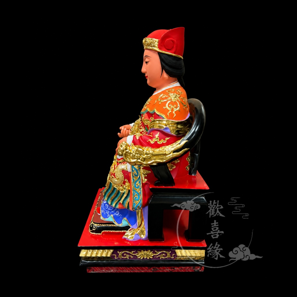 【歡喜緣佛具】天上聖母 天后 媽祖 (客製化商品 請先私訊聊聊) 神像 安金 神尊 客製化神像 樹林實體店:圖片 4