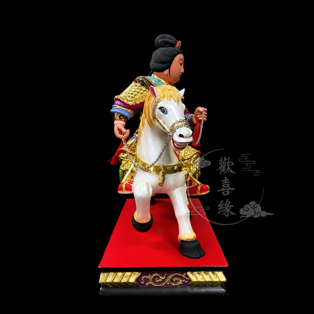 【歡喜緣佛具】樊梨花元帥 樊將軍 樊元帥 (客製化商品 請先私訊聊聊) 神像 安金 神尊 客製化神像 樹林實體店:圖片 5