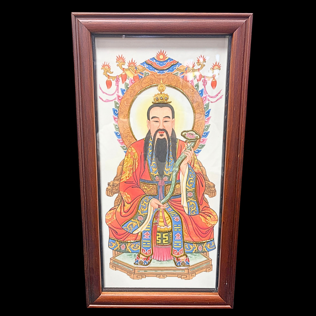 【樹林歡喜緣佛具】三清圖|三清道祖・道教神明圖|宮廟道壇・神桌供奉掛畫|佛像・神尊・衣帽|後貼樹林實體工廠|樹林實體店:圖片 4