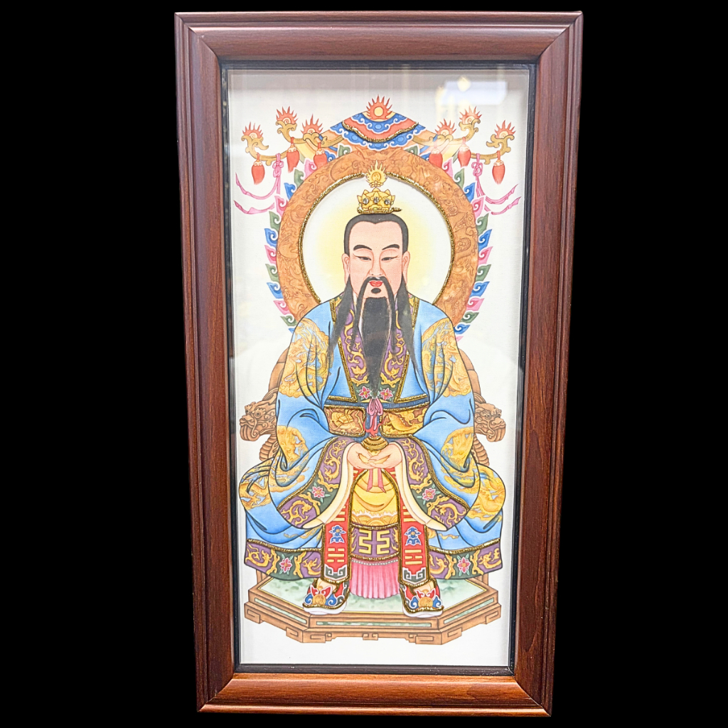 【樹林歡喜緣佛具】三清圖|三清道祖・道教神明圖|宮廟道壇・神桌供奉掛畫|佛像・神尊・衣帽|後貼樹林實體工廠|樹林實體店:圖片 3