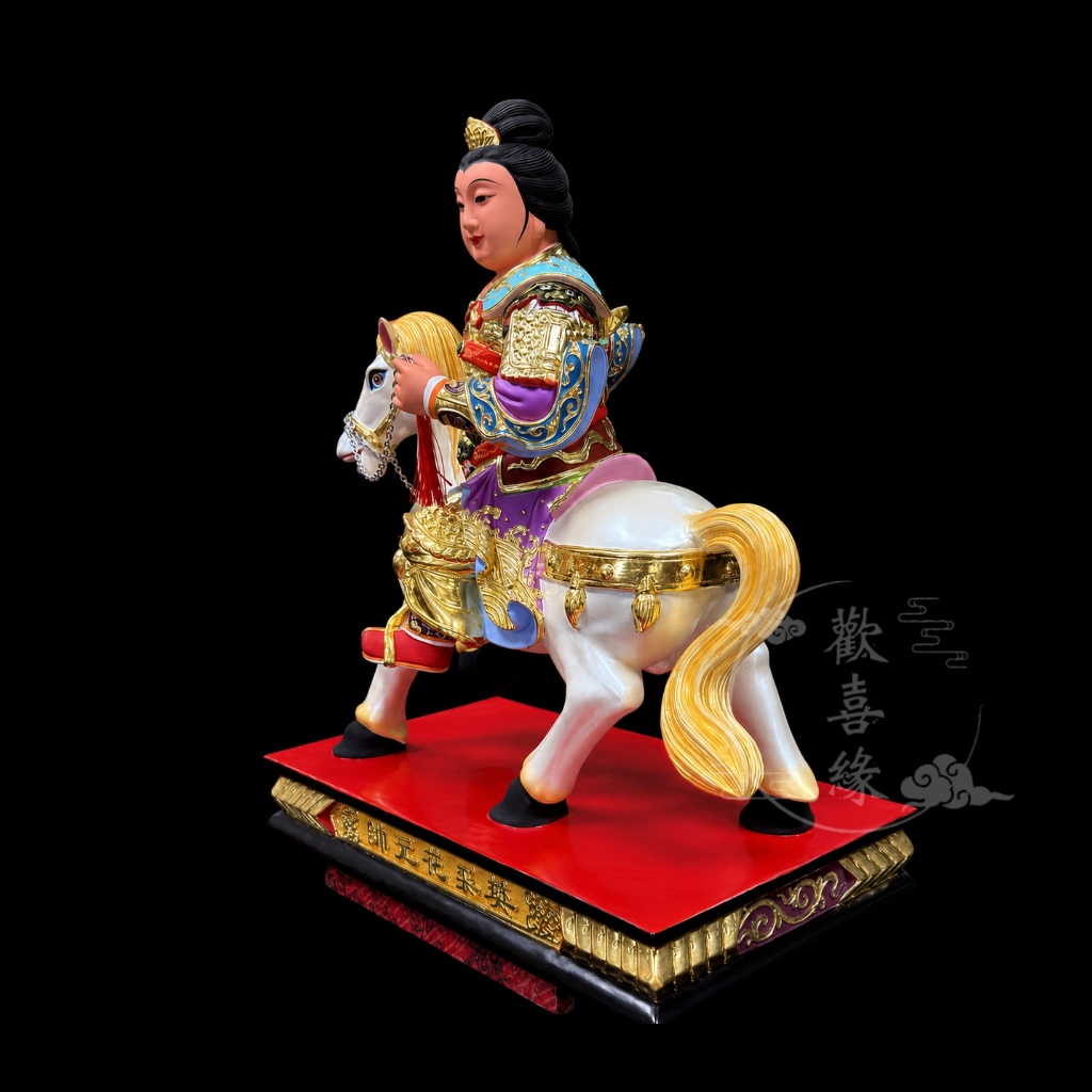 【歡喜緣佛具】樊梨花元帥 樊將軍 樊元帥 (客製化商品 請先私訊聊聊) 神像 安金 神尊 客製化神像 樹林實體店:圖片 6