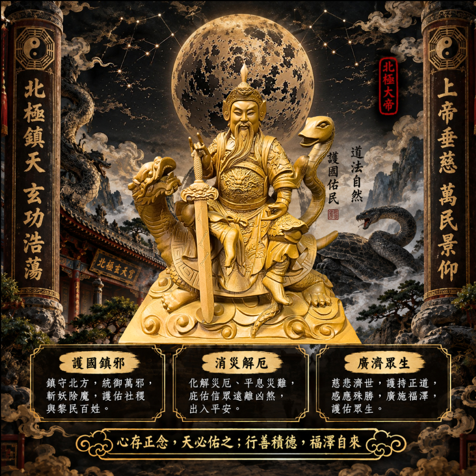 【歡喜緣佛具】玄天上帝 上帝公 (客製化商品 請先私訊聊聊) 神像 神尊 安金 客製化神像 佛像 佛 樹林實體店